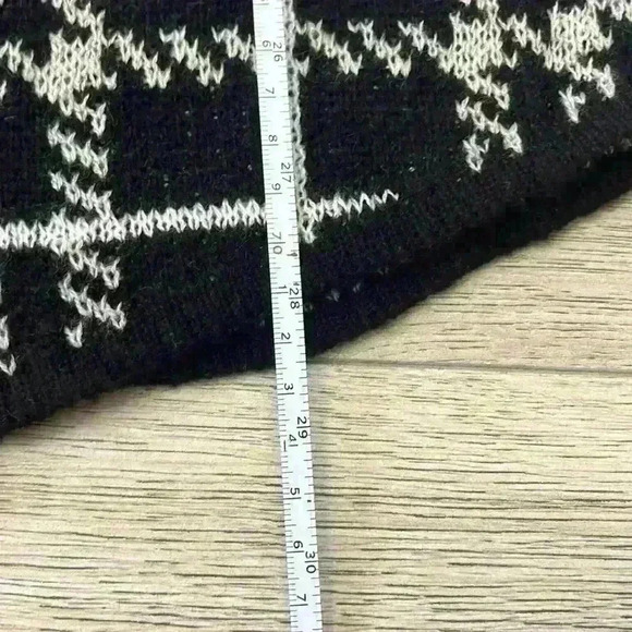 Madison + Hudson Black Plaid Jacket Sweater Size M - Picture 8 of 8